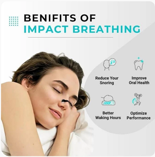 Breathing Nasal Strip Starter Kit – Patented Anti-Snoring & Airflow Booster