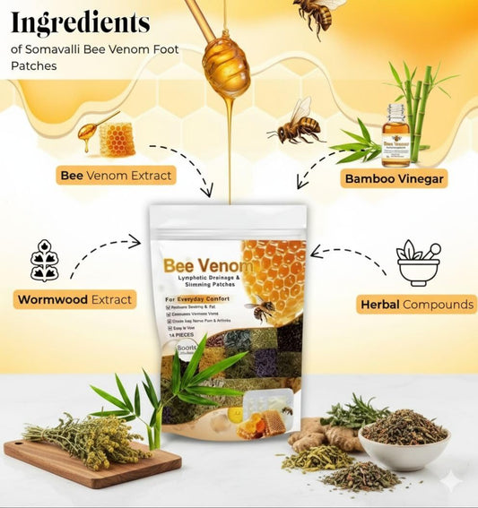 Bee Venom Foot Patches (Body Detox & Slimming) - BUY 1 GET 1 FREE